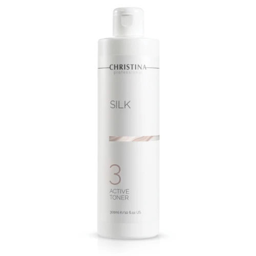מי פנים אקטיביים Active Toner שלב 3 סדרת סילק כריסטינה - 300 מ
