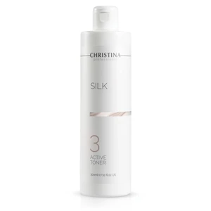 מי פנים אקטיביים Active Toner שלב 3 סדרת סילק כריסטינה - 300 מ"ל
