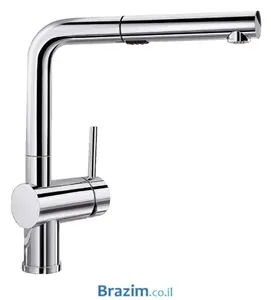 ברז מטבח BLANCO לינוס 2 מצבים 518406 כרום