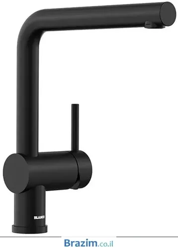 ברז מטבח נשלף 90 מעלות מבית בלנקו Blanco דגם לינוס 516708 בגימור שחור מט.