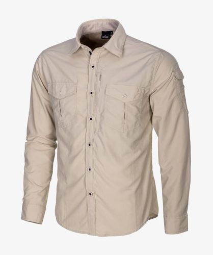 חולצת DISCOVER OUTDOOR בז' לגברים