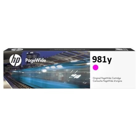 דיו אדום מקורי HP 981Y Magenta PageWide Cartridge