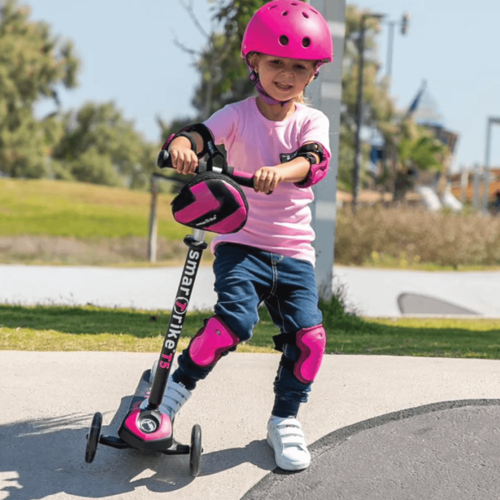 קורקינט T5 סקוטר ורוד סמארטרייק