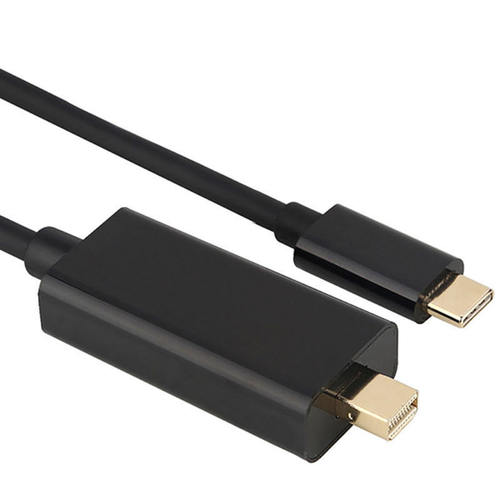 כבל TYPE-C זכר MINI DP זכר 1.8מ