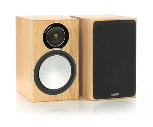 זוג רמקולי מדף מבית MONITOR AUDIO דגם SILVER 2