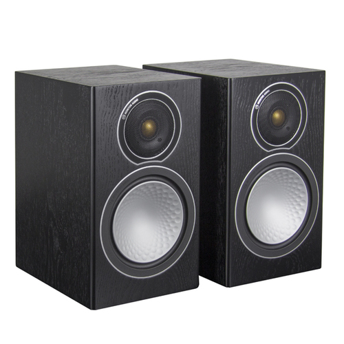 זוג רמקולי מדף מבית MONITOR AUDIO דגם SILVER 2