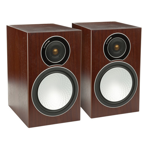 זוג רמקולי מדף מבית MONITOR AUDIO דגם SILVER 2