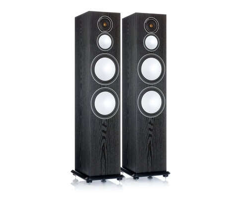 זוג רמקולים רצפתיים מבית MONITOR AUDIO דגם SILVER 10