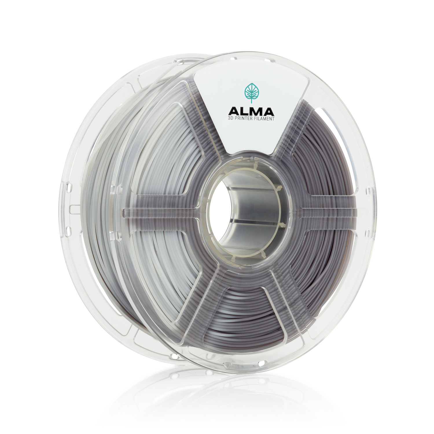 PLA CCT איכותי מבית ALMA מחליף צבע מאפור – ללבן (1 ק”ג)
