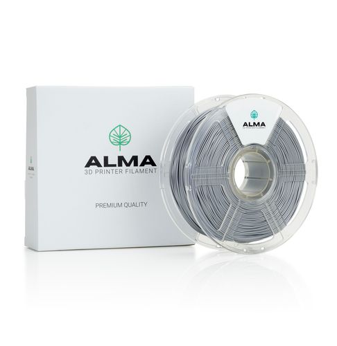 פילמנט מסוג PLA Metal Fill מבית ALMA מילוי אלומיניום