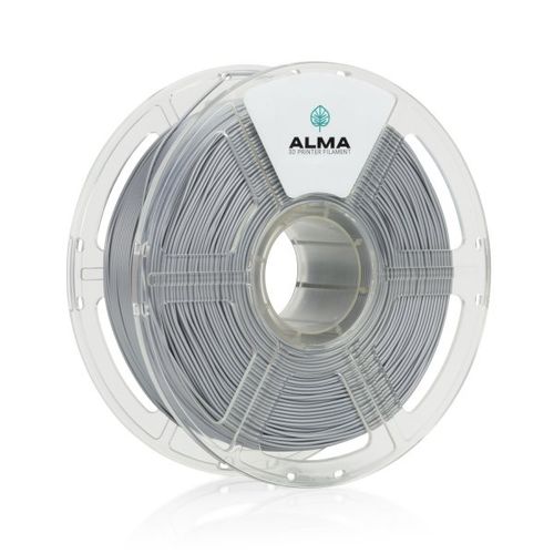 פילמנט איכותי מסוג +PLA מבית ALMA צבע כסף