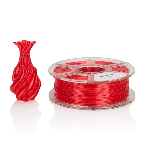 פילמנט איכותי מסוג PLA Silk מבית ALMA צבע אדום