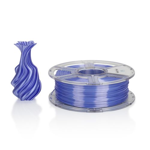 פילמנט איכותי מסוג PLA Silk מבית ALMA צבע סגול לילך