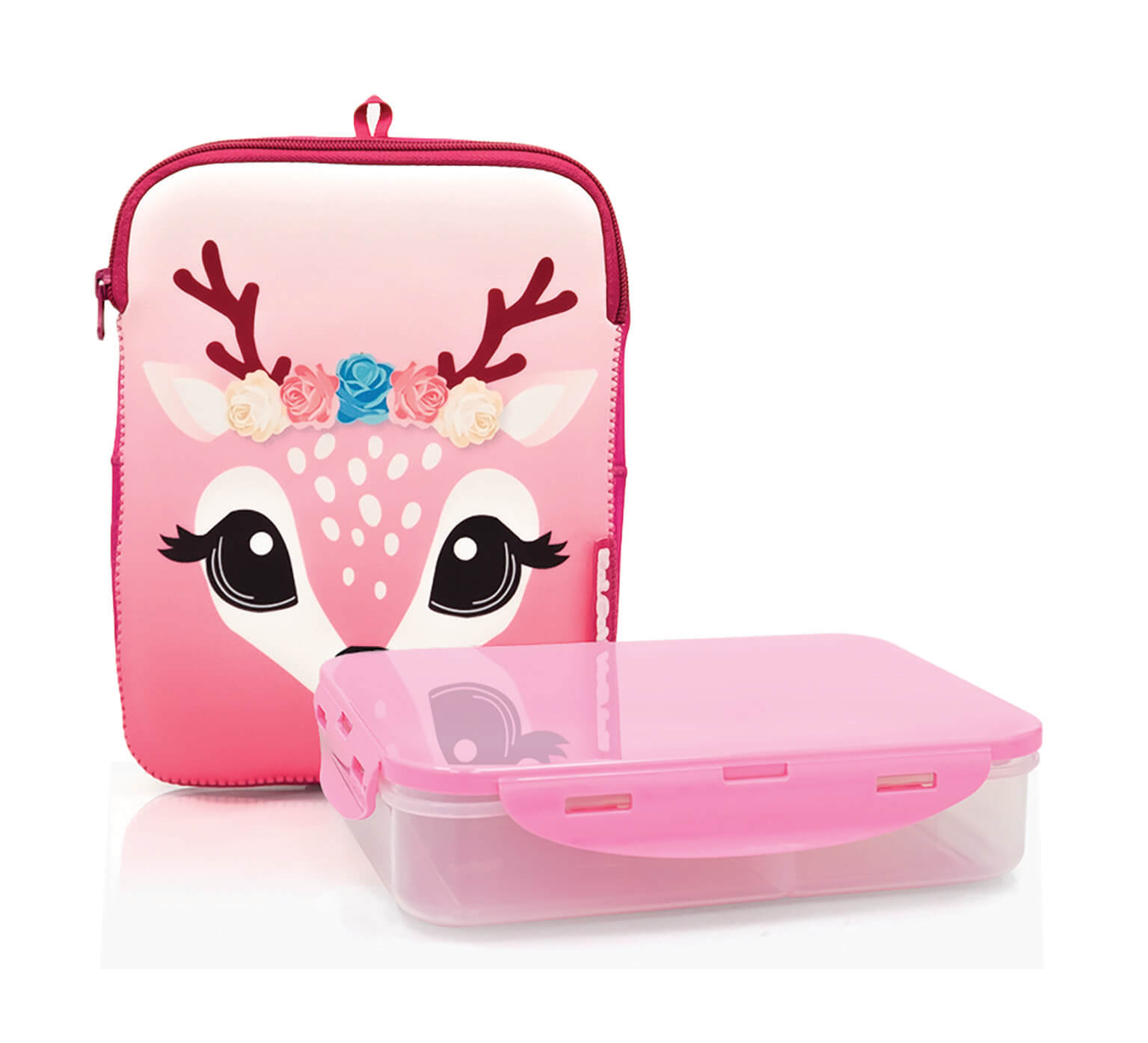 תיק אוכל Deer ורוד