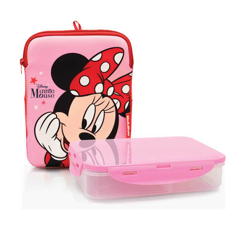 תיק אוכל Minnie Mouse אדום