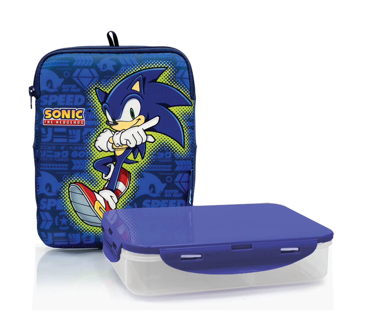תיק אוכל Sonic-x כחול כהה