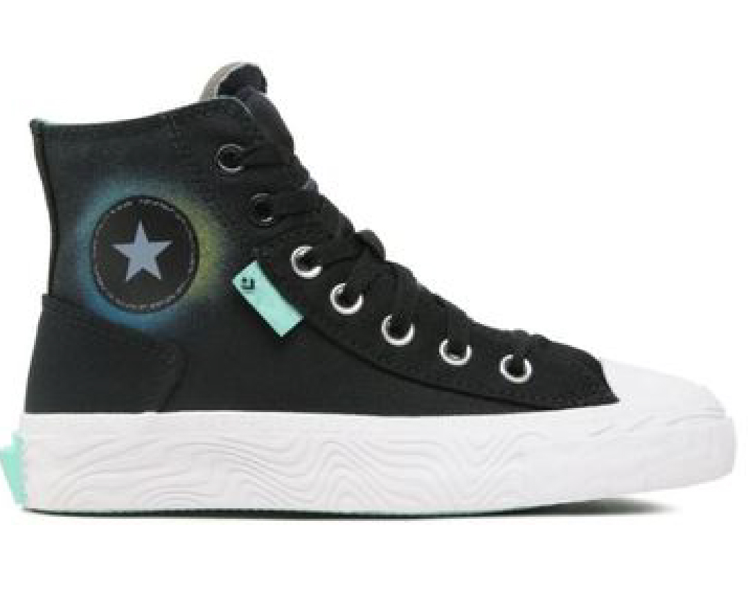 נעלי אולסטאר גבוהות  All Star STAR HI BLACK | גברים