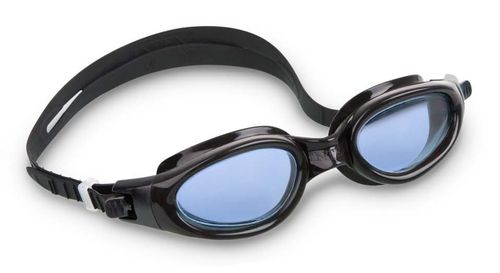 משקפי שחייה מקצועיים מסיליקון Aqua Flow לנוער ומבוגרים (14+) עם עדשות אנטי-ערפל (מגוון צבעים)