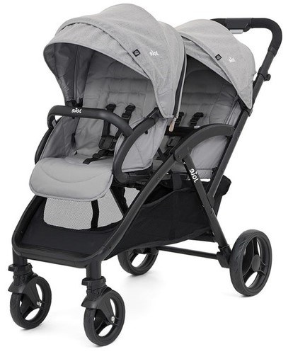 עגלת אחים Evalite Duo אפור Joie