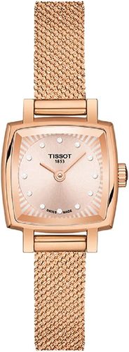 Tissot T0581093345600 LOVELY משובץ יהלומים לנשים