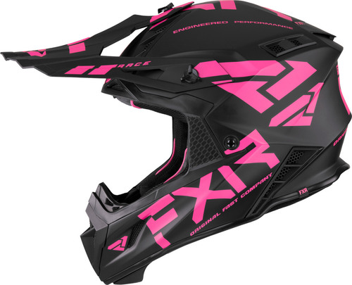 קסדה לאופנוע FXR RACING HELIUM RACE שחור\ורוד 22.06
