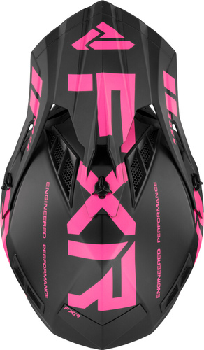 קסדה לאופנוע FXR RACING HELIUM RACE שחור\ורוד 22.06