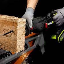 מסור חרב נטען 20V ירוק BRUSHLESS WU501.9 WORX [ סוללה + מטען ]