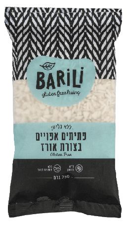 פתיתים אפויים מאורז ללא גלוטן 250 ג'