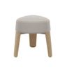  שרפרף 3 רגליים בד בוקלה מדבר רגלי עץ KUON Stool 