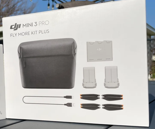  DJI Mini 3/4 Fly More Kit Plus  ערכת