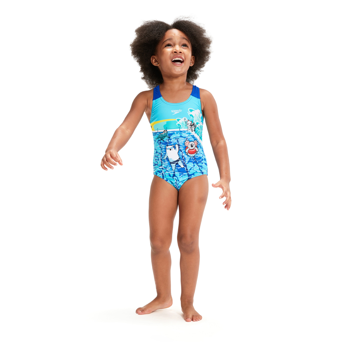 בגד ים שלם לפעוטת | Digital Printed Swimsuit