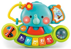 מקלדת הפיל עם מצב מוזיקלי ומצב למידה עם פסנתר ומגוון פעילויות