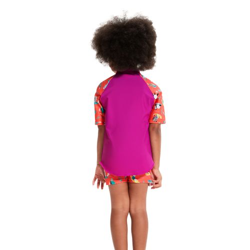 סט מכנס וחולצת אנטי סאן לפעוטות | DIGI SS RASH TOP SET IF