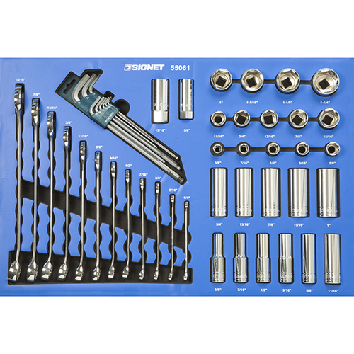 מגש מפתחות ובוקסות אינץ 40 יח' SIGNET 055561