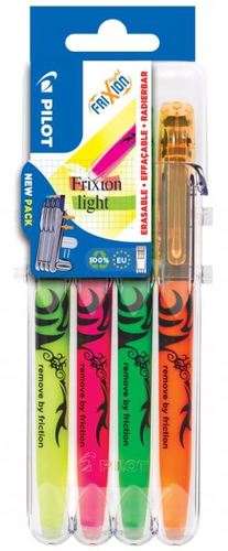 סט 4 טושי הדגשה מחיקים FRIXION 