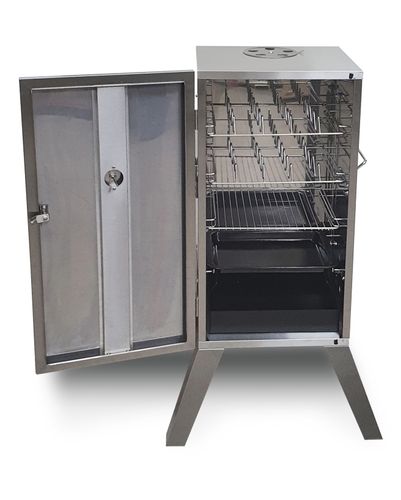 מעשנה פחם נירוסטה GRILL CHEF