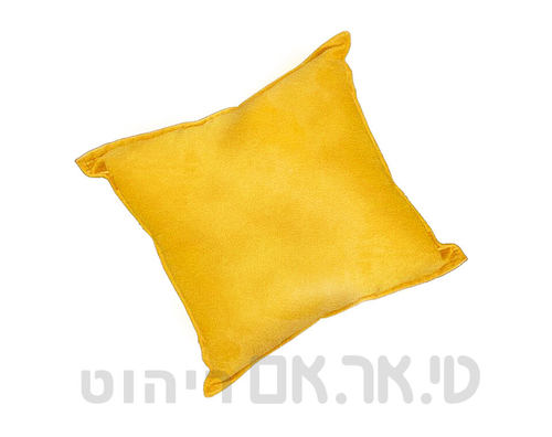 כרית נוי צהוב