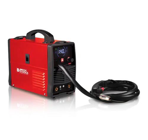 רתכת 200AH משולבת MIG CO2+TIG+MMA כולל סט כבלים וידיות B.TECH