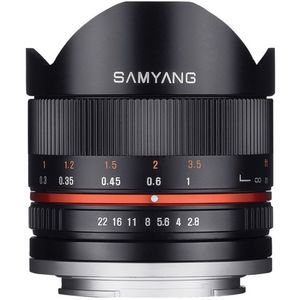 Samyang 8mm f/2.8 Fisheye II For Fuji X-mount