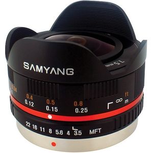 Samyang 7.5mm f/3.5 UMC Fisheye for MFT