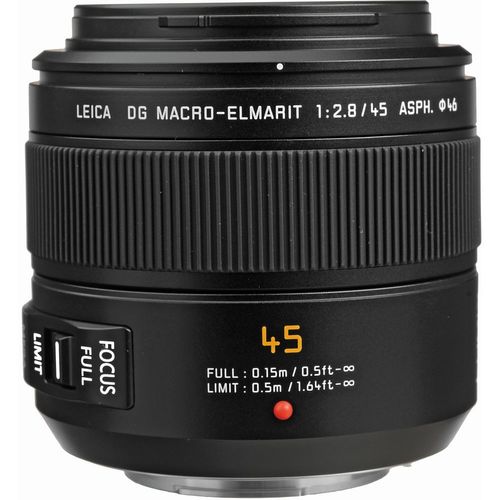 Panasonic Leica DG Macro-Elmarit 45mm F2.8 ASPH. MEGA O.I.S. Lens