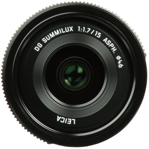 עדשה Panasonic LUMIX G Leica DG SUMMILUX 15mm f/1.7 ASPH