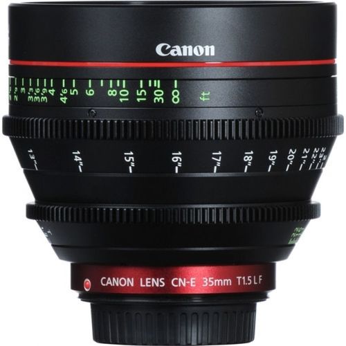 עדשת וידאו סינמה Canon CN-E 35mm T1.5 L F