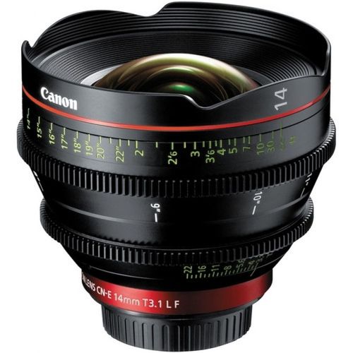 עדשת וידאו סינמה Canon CN-E 14mm T3.1 L F
