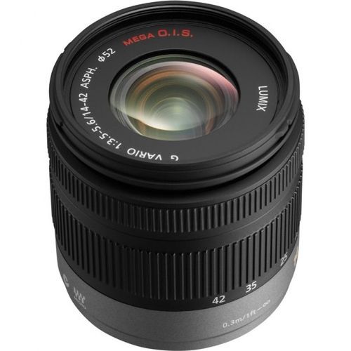 עדשה Panasonic Lumix G Vario 14-42mm f/3.5-5.6 ASPH MEGA O.I.S
