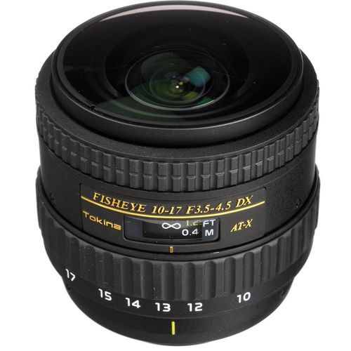 Tokina 10-17mm FishEye F3.5-4.5 For Nikon F mount