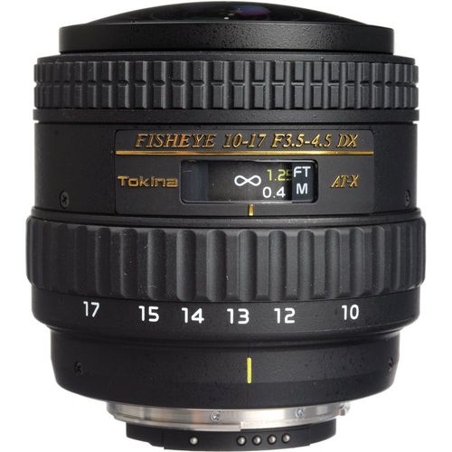 Tokina 10-17mm FishEye F3.5-4.5 For Nikon F mount