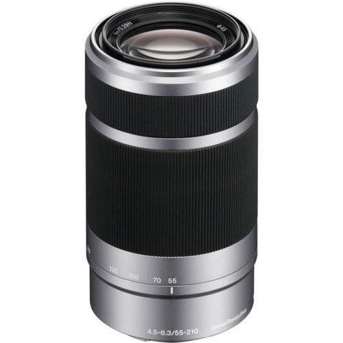 Sony E 55-210mm f/4.5-6.3 OSS E-Mount (Silver)