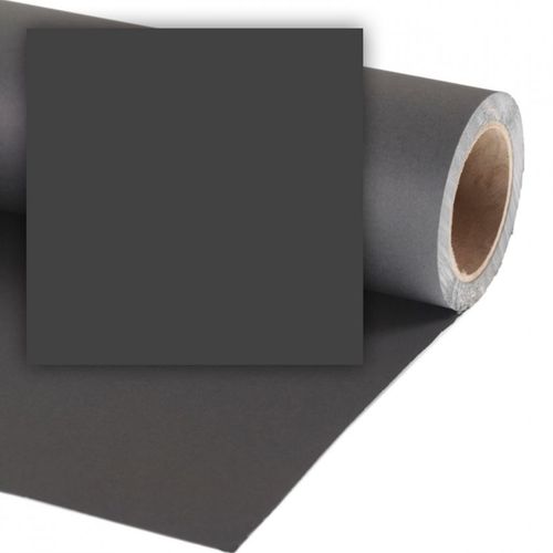 רקע נייר שחור 68 - 2.72X11 מטר Colorama Black