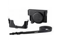 נרתיק עור מקורי למצלמה - Sony Premium Jacket Case Black